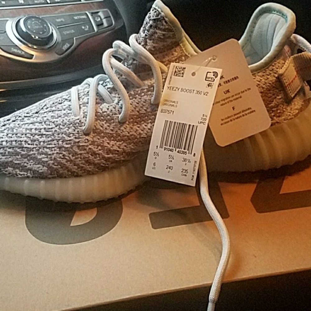 Yezzy 350 blue tint